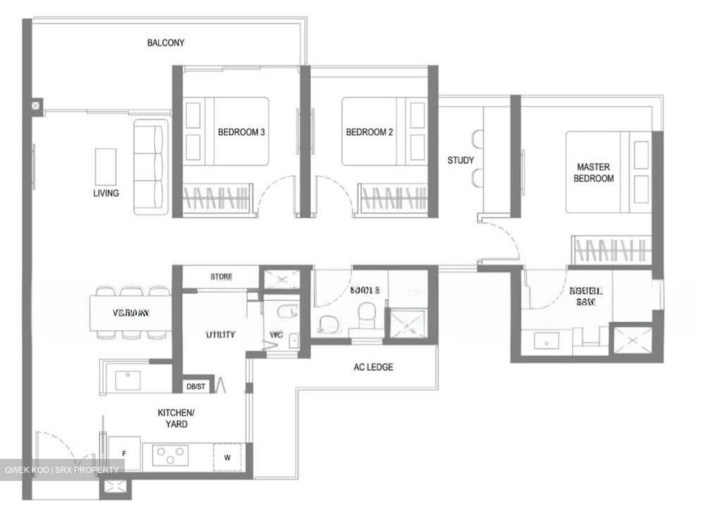 Twin Vew (D5), Apartment #559976331